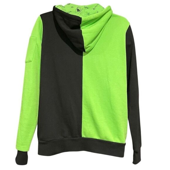 Nightmare Before Christmas Oogie Boogie Split Zip-Up Hoodie Men’s XS - Picture 2 of 6